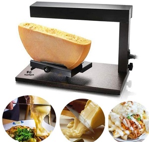Fondoir à <span class=keywords><strong>fromage</strong></span> à <span class=keywords><strong>raclette</strong></span> électrique <span class=keywords><strong>demi</strong></span>-roue chauffe-<span class=keywords><strong>fromage</strong></span> sec gril chauffant cuisine beurre outil de cuisson haute efficacité - Product Image 1