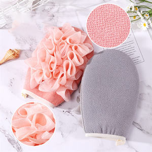Wholesale 2 In1 Body Exfoliating Scrubber Cleaning Flower Bathroom Shower Ball Bath Sponge Tool - Product Image 5