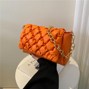 Holesale EW esigner licliclicinkrinkled uuilted dies essenger y AG rossbody hahain houhouag houor omen irls. - Product Image 6
