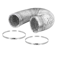 Ac Conduit en aluminium Feuille de tuyau Flexible Conduit évent Air Ventilation Tube Dryer Conduit