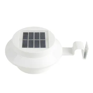 Led Dakgoot Zonne-verlichting Outdoor Licht Voor Wall Path Tuin Solar Lamp