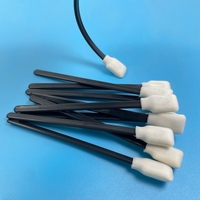 Kit de Limpieza para Cabezales de Impresión y Plotters Industriales: 10 Hisopos de Esponja y 5 Toallitas Sin Pelusa para Mantenimiento Profesional