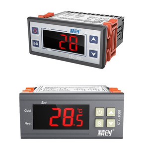 จิงชวง เอสทีซี-1000 เครื่องควบคุมอุณหภูมิแบบดิจิตอล 12V ดีซี สำหรับตู้ปลา ตู้ฟักไข่ สวิตช์ทำความร้อนและความเย็น - Product Image 2