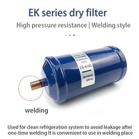 Filtre déshydrateur EK de qualité commerciale pour l'élimination des contaminants d'humidité 3/8" 1-1/8" - Pièces d'échange thermique pour la réfrigération - Modèles 303