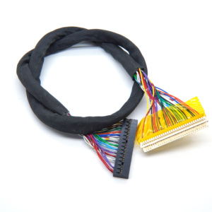 Afgeschermde LVDS-kabelboom JAE 1,0 mm 20-pins converter naar 2,0 mm Dupont 20-pins 270 mm voor draagbare medische bewakingsapparatuur - Product Image 5