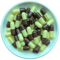 100% Bse/Tse libèrent Hpmc/capsules organiques vides végétales avec différentes couleurs et tailles