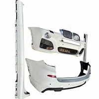 Para BMW X3F25 Parachoques delantero con recortes de luz antiniebla Kit de carrocería de parachoques trasero para actualizaciones de reemplazo Estado usado