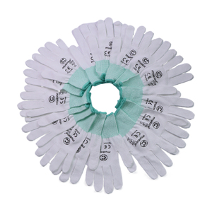 Guantes de Trabajo de Punto de Poliéster Transpirable de Calibre 13 con Logotipo Personalizado, Forro para Protección de Seguridad en Trabajos Industriales y de Jardinería - Product Image 1
