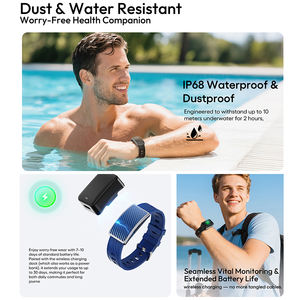 JCVital V5卸売Rohs Fcc Ce非スクリーン健康スマートバンド医療グレードスマートブレスレットスマートバンドスマートウォッチウェアラブルデバイス - Product Image 6