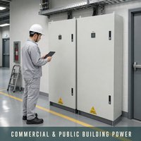 Armoire de distribution électrique basse tension sur pied série XL-21 pour usage industriel