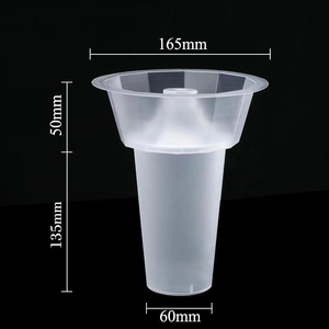Tùy Chỉnh Ăn Và Uống PP Snack Trà Sữa Nước Trái Cây Cup 500Ml 600Ml 700Ml Sáng Tạo PP Cốc Nhựa - Product Image 5