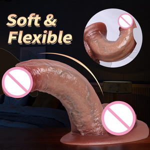 Dildo Realista Delove, Tapón Anal <span class=keywords><strong>Gay</strong></span>, Dildo Enorme de Silicona Líquida, Molde de Pene de Silicona, Dildo Grueso, Juguete Sexual para Mujeres - Product Image 3