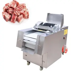 Automatic Fresh Cube Beef Chicken Dicer Cutter Automatic Goat Machine Cut Meat for sale