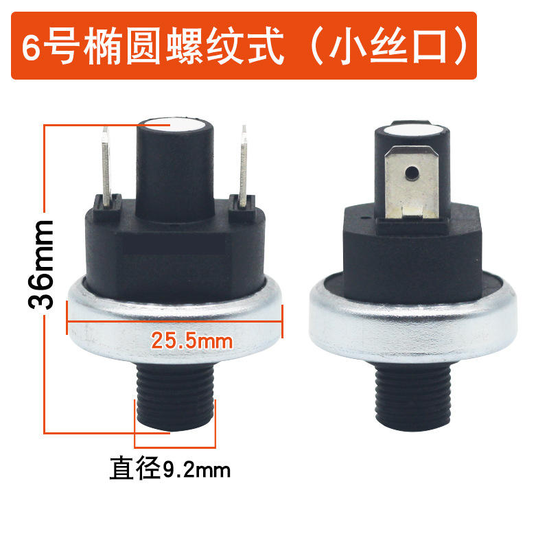 No. 6 thread (thread diameter 9.2mm)