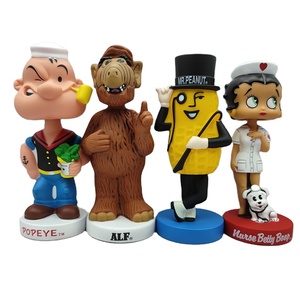 Figurine Hillbilly Old Man Bobblehead – Pêcheur Avec Canne – Résine/bois – Occasion
