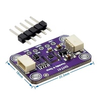 Sensor Suhu dan Kelembapan SHT40 SHT41 SHT45 Daya Rendah dengan Antarmuka I2C Kompatibel Qwiic untuk Perangkat Bertenaga Baterai Seluler