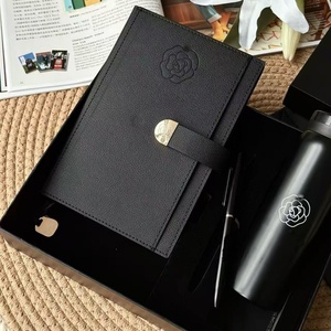 High End Gift Set Corporate Luxury Gift Promotion Items Notebook Cup Vacuum Flask Speaker Note <b>Book</b> Gift Set 2025 - Product Image 5