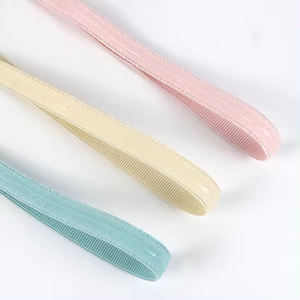 1 Cm Chiều Rộng Đàn Hồi Polyester Stretchy Ribbon Twill Vải Băng Đường Ống Dây Gói Dải Cho Bộ <span class=keywords><strong>Bikini</strong></span> Và May Mặc Vành Đai Thắt Lưng - Product Image 3