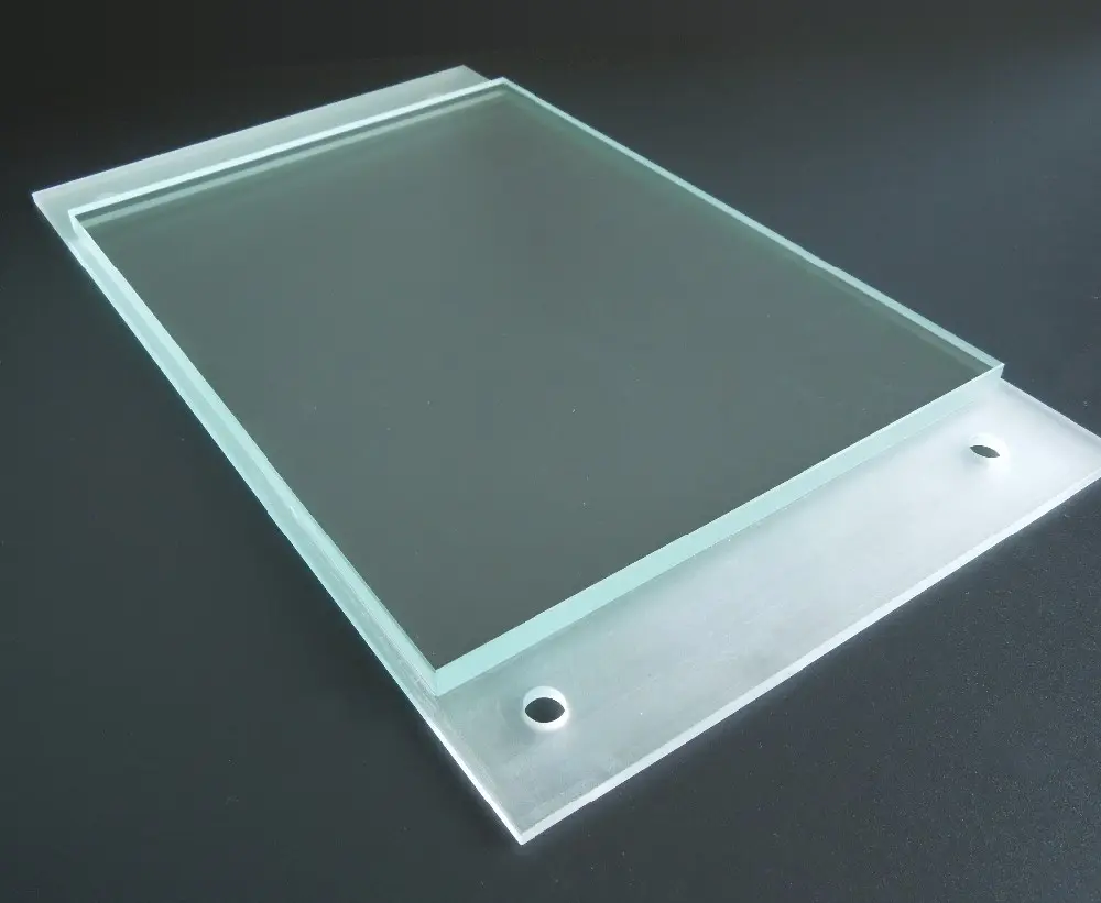 Hard customized High quality tempered glass step glass for Building materials and real estate