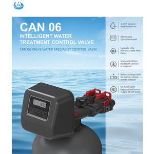 06 시리즈 야외 가정용 연수기 밸브 헤드 전기 자동 하향 유량계 제어 - Product Image 2
