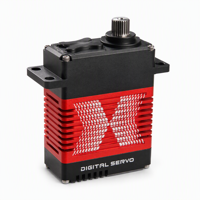 XQ-POWER XQ-S9150D32 Servo Digital Tahan Air Tanpa Sikat 116-180kg-cm Casing Aluminium Penuh untuk Robot Industri Pesawat RC