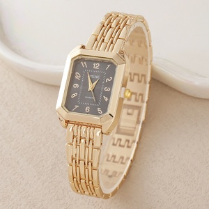 New Style Casual and Fashionable Steel Strap Diamond-encrusted Ladies' <b>Watch</b>, square Digital Starry Sky <b>Watch</b> Mechanical <b>Watch</b> - Product Image 2