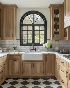 Vermonhouzz, Marca China de Renombre, Diseño de Gabinetes de Cocina en Forma de U, Gabinetes de Cocina Modernos y Tradicionales para Cocinas Espaciosas - Product Image 6