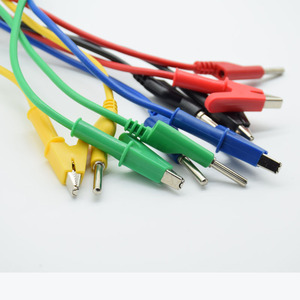 Cavo di Prova di Alta Qualità con Clip a Coccodrillo e Connettore a Banana, Lunghezza 0.<span class=keywords><strong>2</strong></span>/0.<span class=keywords><strong>3</strong></span>/0.5/1/1.5/<span class=keywords><strong>2</strong></span>/<span class=keywords><strong>2</strong></span>.5/<span class=keywords><strong>3</strong></span>/5M per Multimetro - Product Image 4