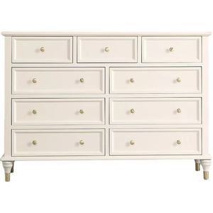 Armoire avant <span class=keywords><strong>de</strong></span> <span class=keywords><strong>lit</strong></span> <span class=keywords><strong>de</strong></span> chambre à coucher française commode <span class=keywords><strong>de</strong></span> rangement <span class=keywords><strong>de</strong></span> salon 9 tiroirs meubles en bois massif minimalistes - Product Image 4