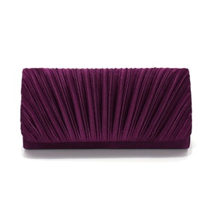Sac bandoulière plissé brillant multicolore personnalisé pour femme, sacs pochettes vintage carrés à chaîne métallique pour femme, vente en gros - Product Image 4