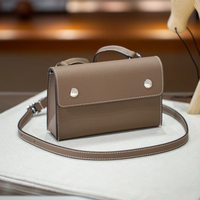 Sac bandoulière pour femme en cuir de vachette véritable de haute qualité, petit sac à main pour téléphone portable, portefeuille, style tendance, étanche, avec fermoir