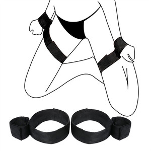 Jeux pour adultes Jouets sexuels esclaves pour femmes Couples BDSM Bondage Contraintes Menottes réglables <span class=keywords><strong>Cheville</strong></span> Sangle en nylon Fétiche Produits sexy - Product Image 2