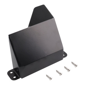 Buse d'admission d'air en alliage d'aluminium noire pour BMW Séries E, F, G, 3, 1, 4, M, avec support de montage inclus pour la mise à niveau et la rétrofit - Product Image 1