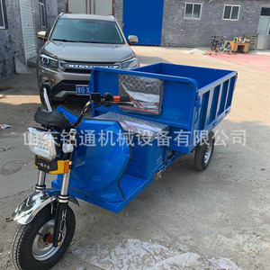 Electric <b>Tricycle</b> Open Cargo 300-400kg Payload 1 Passenger Electric Driving - Product Image 4