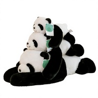 Coussin en peluche Panda Confortable et Doux, avec longues pattes, pour Enfants, Cadeau d'Anniversaire, Compagnon et Décoration d'Intérieur - Vente en Gros