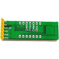 Module d'affichage LED à communication série TTL MODBUS RTU RS485 à 6 canaux et 6 chiffres
