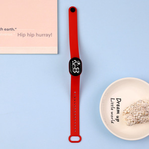 <span class=keywords><strong>Mini</strong></span> Phi Hành Gia <span class=keywords><strong>LED</strong></span> đồng hồ điện tử, sáng tạo và thời trang điều khiển cảm ứng sinh viên đơn giản ánh sáng trắng hiển thị kỹ thuật số đồng hồ - Product Image 5