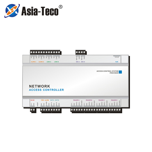 2 Door Network Access Control Panel Board With Software Communication Protocol TCP/IP Board Wiegand Reader for 1/2/4 Door Use