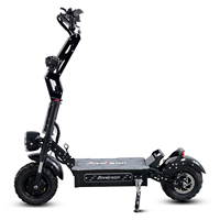 8000W 72V 13 pouces Dualtron Kick Scooter Double frein Suspension Scooters électriques