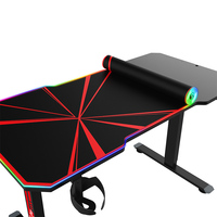 Bureau réglable en hauteur, fait sur mesure, Simple et sur pied, avec tapis de souris, pour jeux, PC