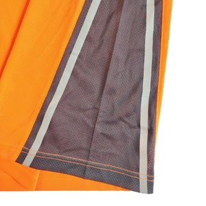 Tùy chỉnh Hi VIS <span class=keywords><strong>Polyester</strong></span> nhanh khô cao khả năng hiển thị Ngắn Tay Áo phản quang an toàn polo Áo sơ mi - Product Image 6