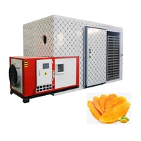 CE-gecertificeerde 3000 kg per batch gedroogde citroen warmtepomp voedseldroger dehydrator gedroogde mango fruit groente droogmachine