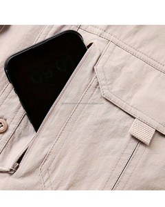 Ropa de Pesca de Talla Grande, de Spandex y Poliéster, Estampada, Transpirable, Impermeable, Resistente al Viento, Antibacteriana, de Secado Rápido, Anti-UV, Tela de 220g - Product Image 2