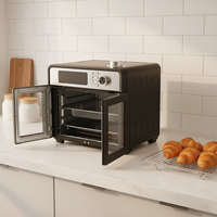 Four à friteuse à air professionnel SOHEF, 28L 1700W, certifié UL/ETL/CE/GS, usine OEM/ODM