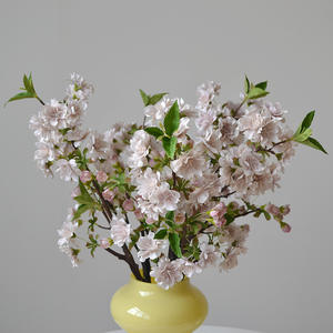 Flores de Cerezo Artificiales de Seda Hechas a Mano al por Mayor IJ047, Decoración Realista para el Hogar, Bodas, Navidad y Fiestas - Product Image 2