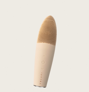 Premium Plus Silicone Electric Facial Brush Rechargeable <b>Sonic</b> Vibration Waterproof Deep Pore Cleansing Exfoliating - Product Image 1