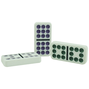 Chuyên Nghiệp Màu Hộp Thiếc Đôi Chín Domino Bán Buôn Tùy Chỉnh Xây Dựng Khối Thiết Lập Từ Domino Trò Chơi - Product Image 5