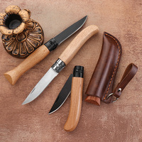 Groothandel Houten Handvat Edc Utility Huishoudelijke Outdoor Vouwmes Camping Tactische Survival Pocket Messen