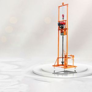 Nueva Máquina Perforadora Hidráulica de Pozos de Agua con Bomba y Motor a Gasolina, Profundidad Máx. 80m, Broca de Aleación, Uso Móvil en Construcción - Product Image 3