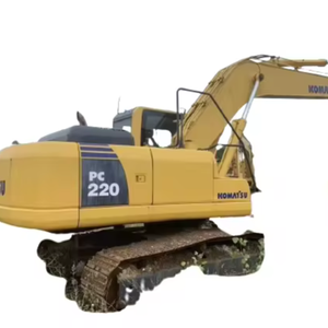 Komatsu รถขุดตีนตะขาบ PC220ที่มีเสถียรภาพและมีประสิทธิภาพใช้กับส่วนประกอบหลักเครื่องยนต์และตัวเลือกปั๊ม - Product Image 1